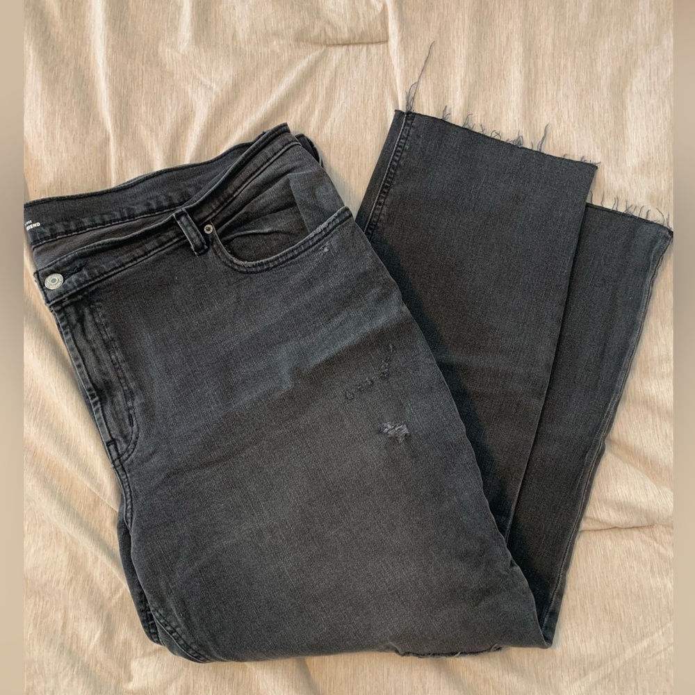Black Old Navy Boyfriend Jeans